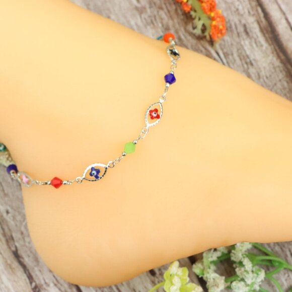Dainty Anklet for Women – Elegant Everyday Jewelry & Perfect Gift | MLCRC1949 - Picture 6 of 10
